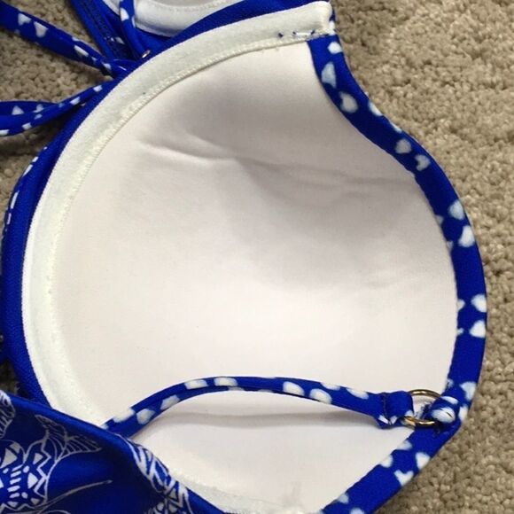 Elephant print corset style bikini top. NWOT - Picture 7 of 8